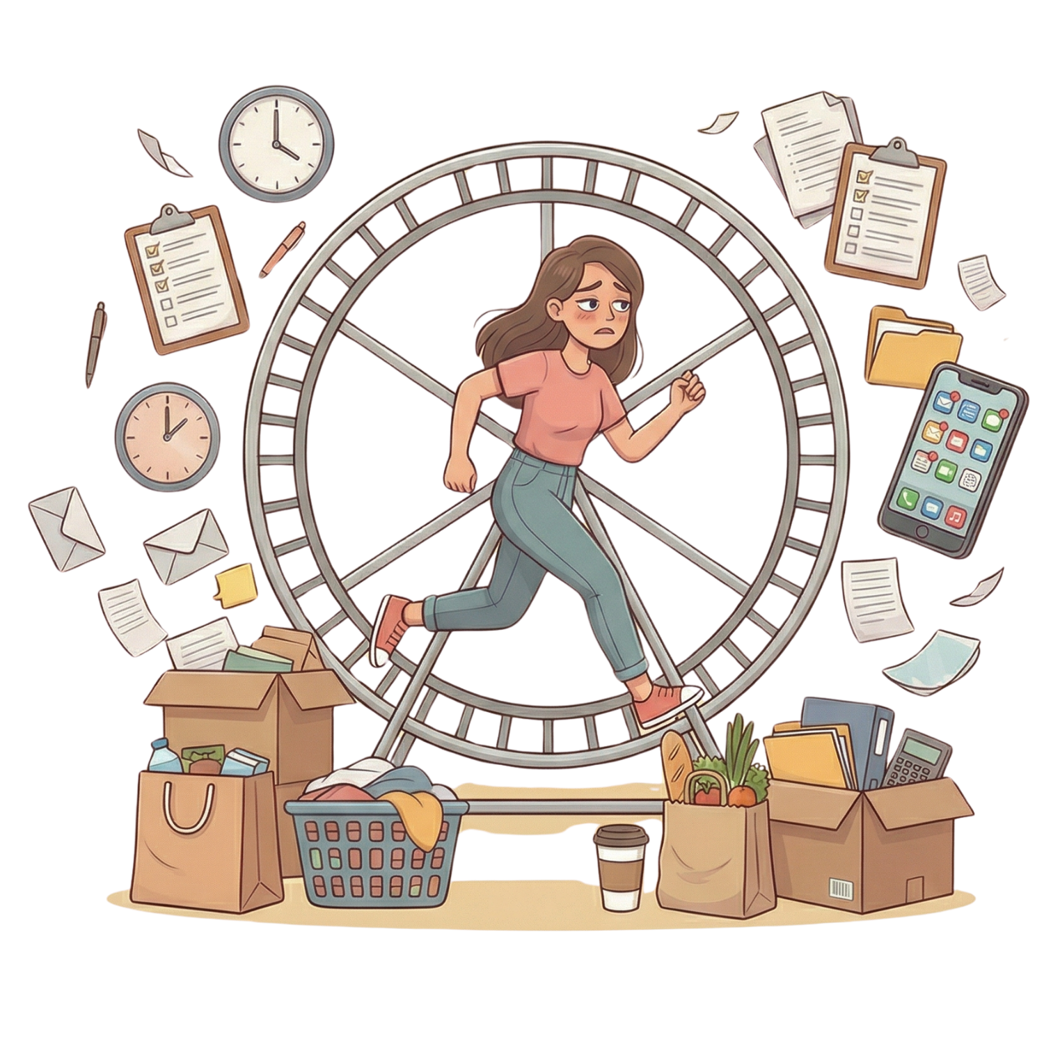 Ilustração - Saúde Emocional